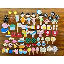 アルバム飾り　クラフトパンチ　夏物　オーダー受付中（＾∇＾） アルバム飾り クラフトパンチ 夏物 オーダー受付中